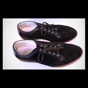 Men’s Heschung Brown Suede Sneakers